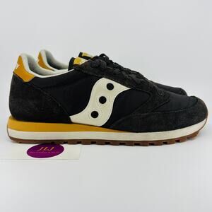 Saucony Men's Jazz Original Casual Sneakers Dark Brown/Cream S2044-705 Size 10